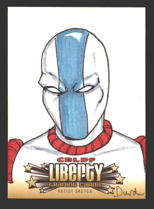 2011 Cryptozoic CBLDF Liberty Artist Sketch Trading Card by Jason Durden   - TvMovieCards.com