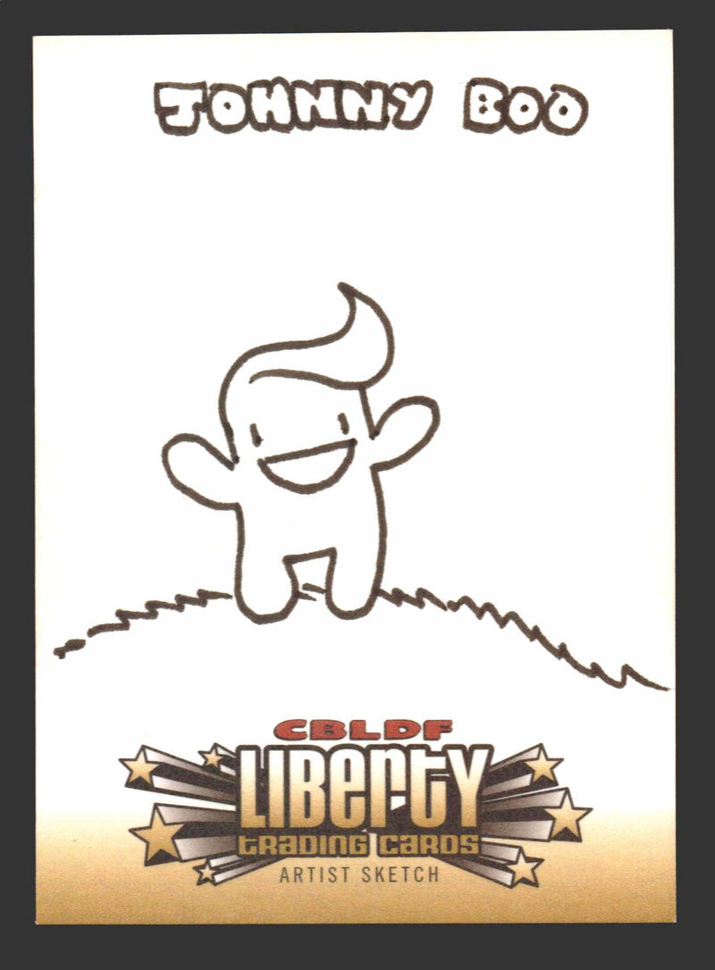 2011 CBLDF Comic Book Legal Defense Fund Liberty Artist Sketch Trading Card   - TvMovieCards.com