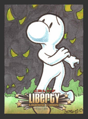 2011 CBLDF Comic Book Legal Defense Fund Liberty Artist Sketch Trading Card   - TvMovieCards.com