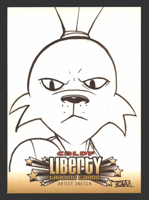 2011 CBLDF Liberty Artist Sketch Trading Card by Rich Molinelli RAM - TvMovieCards.com