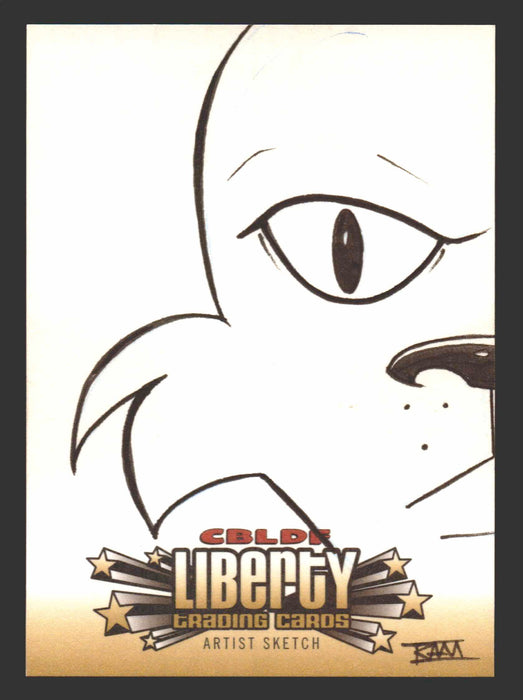 2011 CBLDF Liberty Artist Sketch Trading Card by Rich Molinelli RAM - TvMovieCards.com