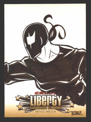 2011 CBLDF Liberty Artist Sketch Trading Card by Rich Molinelli RAM - TvMovieCards.com