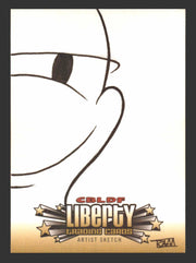 2011 CBLDF Liberty Artist Sketch Trading Card by Rich Molinelli RAM - TvMovieCards.com