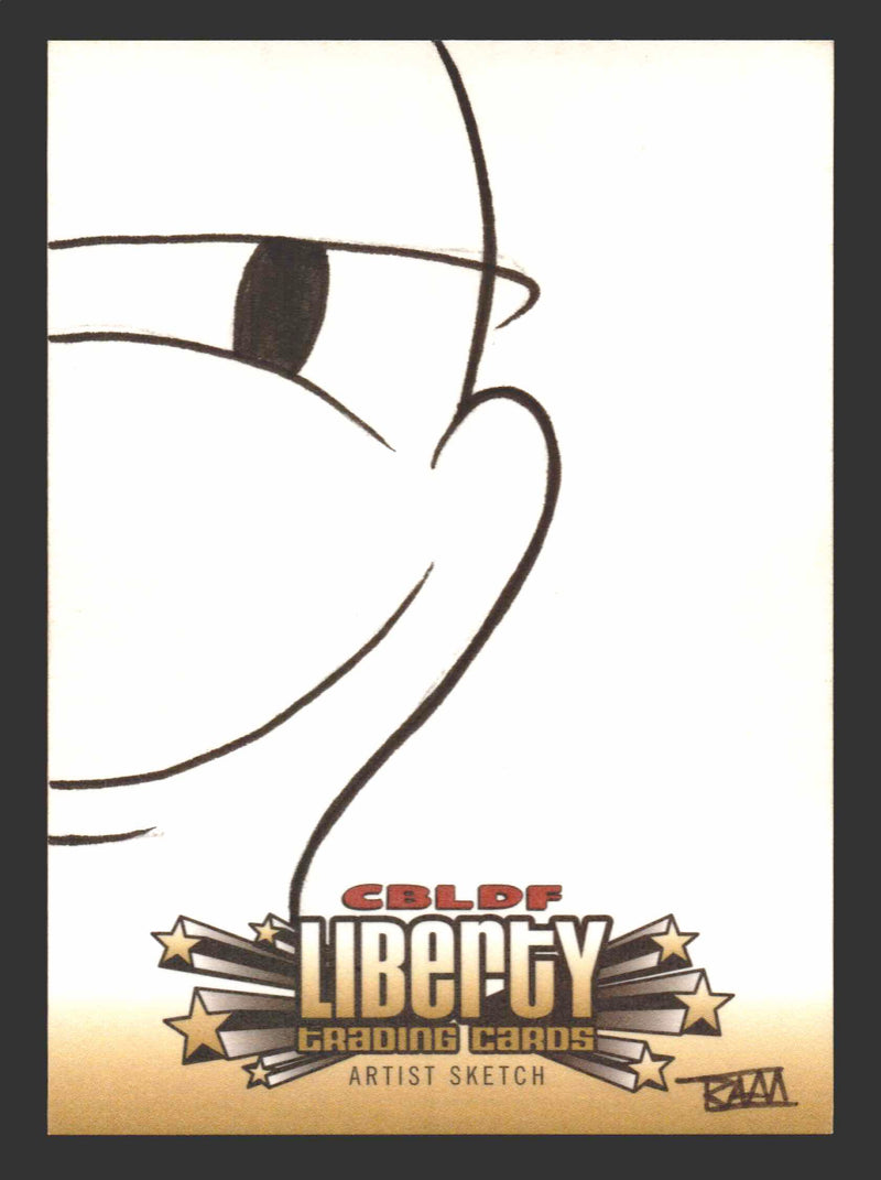 2011 CBLDF Liberty Artist Sketch Trading Card by Rich Molinelli RAM - TvMovieCards.com