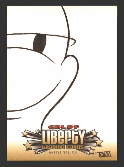 2011 CBLDF Liberty Artist Sketch Trading Card by Rich Molinelli RAM - TvMovieCards.com