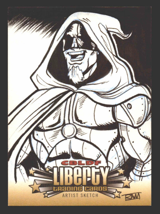 2011 CBLDF Liberty Artist Sketch Trading Card by Rich Molinelli RAM - TvMovieCards.com