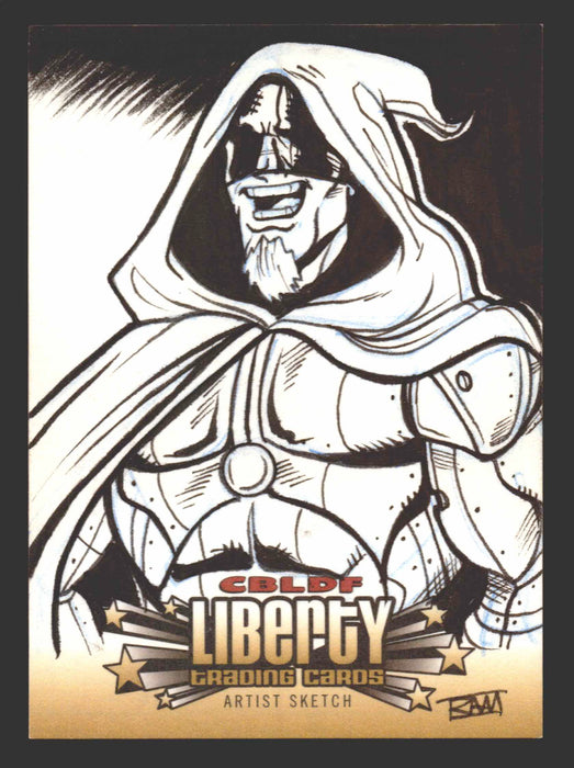 2011 CBLDF Liberty Artist Sketch Trading Card by Rich Molinelli RAM - TvMovieCards.com