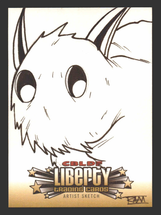 2011 CBLDF Liberty Artist Sketch Trading Card by Rich Molinelli RAM - TvMovieCards.com