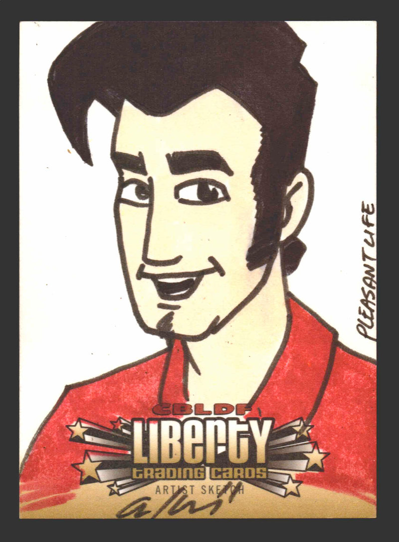 2011 CBLDF Comic Book Legal Defense Fund Liberty Artist Sketch Trading Card   - TvMovieCards.com