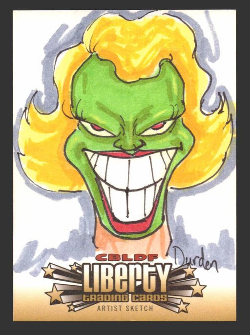 2011 Cryptozoic CBLDF Liberty Artist Sketch Trading Card by Jason Durden - TvMovieCards.com