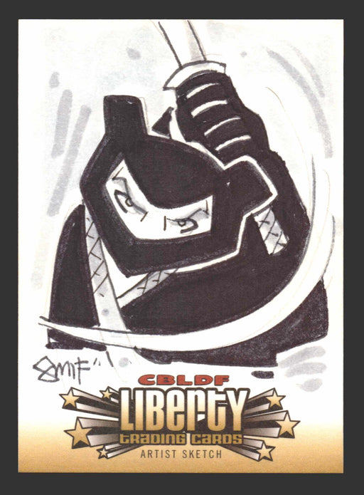 2011 Cryptozoic CBLDF Liberty Artist Sketch Card by Dan Smith   - TvMovieCards.com