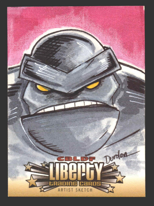 2011 Cryptozoic CBLDF Liberty Artist Sketch Trading Card by Jason Durden - TvMovieCards.com