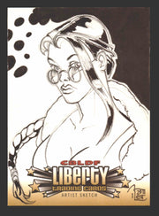 2011 CBLDF Comic Book Legal Defense Fund Liberty Artist Sketch Trading Card   - TvMovieCards.com