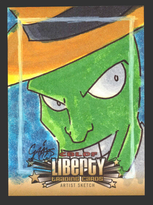 2011 Cryptozoic CBLDF Liberty Artist Sketch Card by Christian James Thomas - TvMovieCards.com