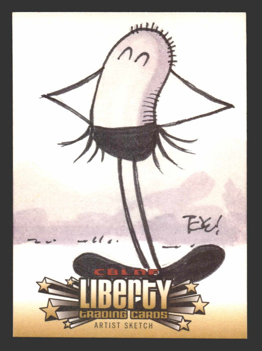 2011 Cryptozoic CBLDF Liberty Artist Sketch Card by Tone Rodriguez - TvMovieCards.com