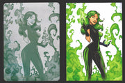 2012 DC Comics The New 52 Base Card Printing Plate #19 Fire 1/1 Cyan - TvMovieCards.com