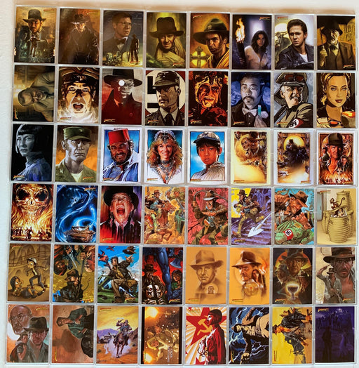Indiana Jones Masterpieces Base Trading Card Set 90 Cards Topps 2008 (Copy)   - TvMovieCards.com