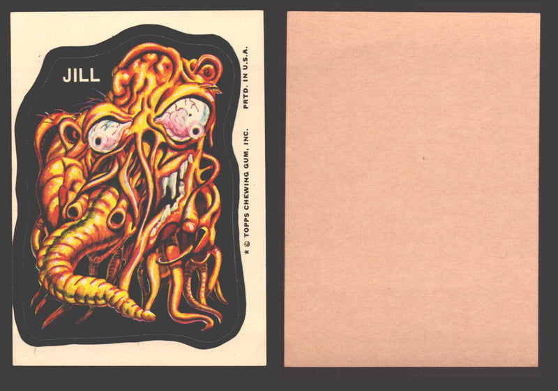 1973-74 Ugly Stickers Tan Back Trading Card You Pick Singles #1-110 Topps