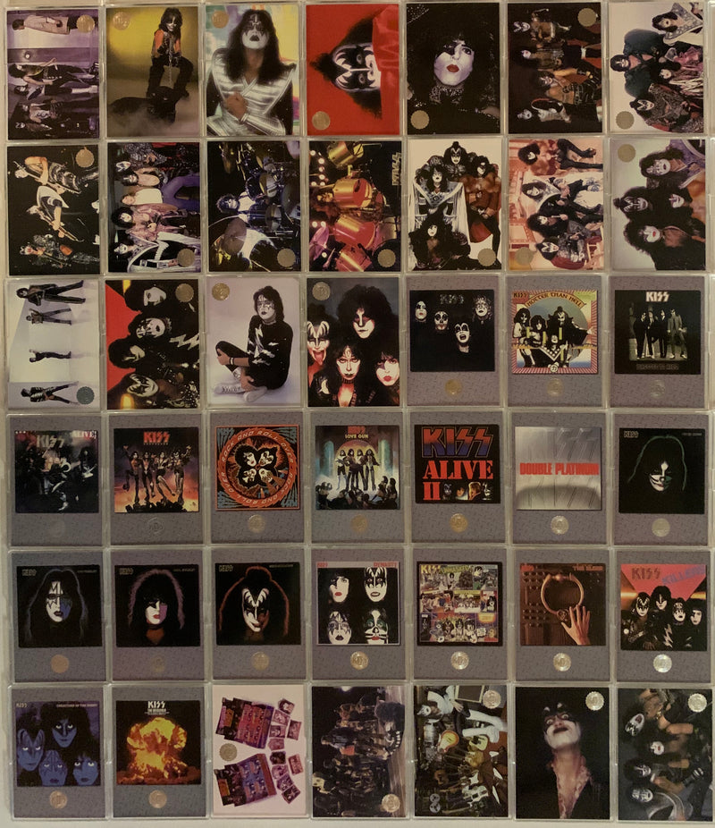 Kiss Series One 1 Collector Base Card Set 90 cards Cornerstone 1998   - TvMovieCards.com