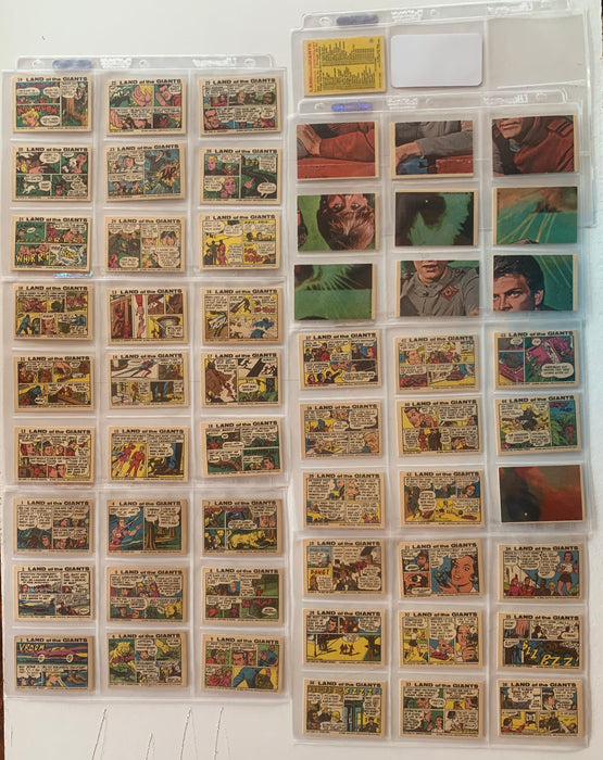 Land of the Giants 1969 A&BC Complete 55-Card Set + Checklist & Fan Club Card EX/NM