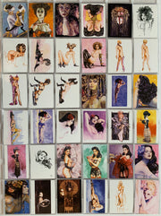 Olivia New Models Base Card Set 72 Cards Comic Images 2001   - TvMovieCards.com