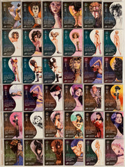 Olivia New Models Base Card Set 72 Cards Comic Images 2001   - TvMovieCards.com