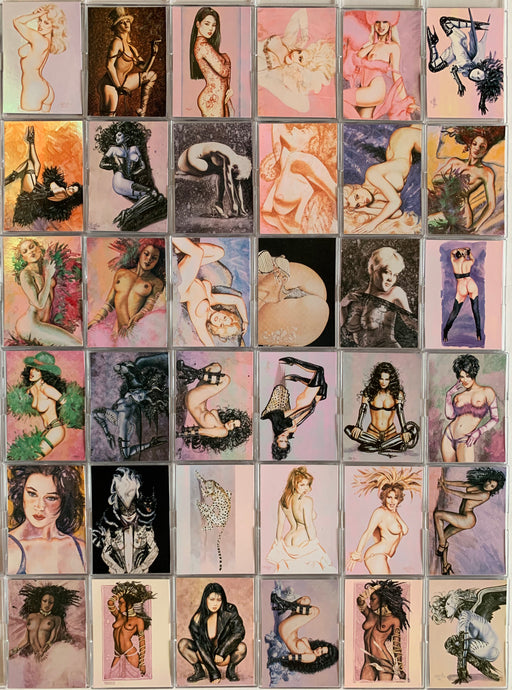 Olivia Obsessions in Omnichrome Base Card Set 72 Cards Comic Images 1997   - TvMovieCards.com