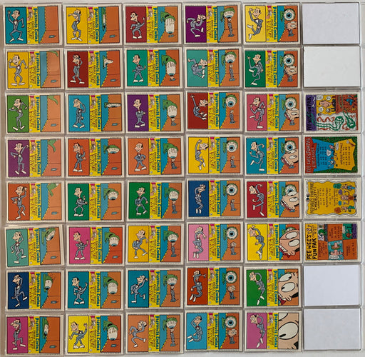 Pee Wee Herman Pee Wee's Playhouse Fun Paks Sticker Card Set Topps 1989   - TvMovieCards.com