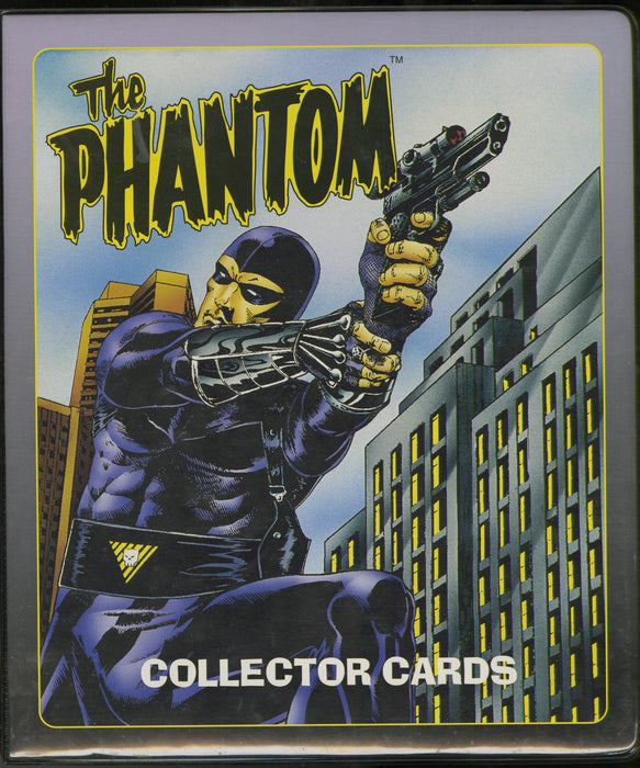 1995 The Phantom Factory Trading Card 3-ring Binder Album Comic Images Empty Used