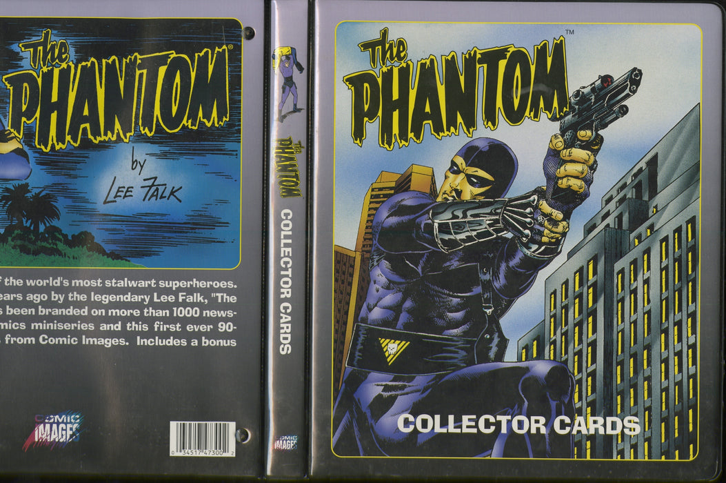 1995 The Phantom Factory Trading Card 3-ring Binder Album Comic Images Empty Used
