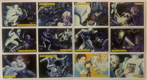 1990 Robot Killer 12 Card Set Rosem Midnight Madness Horror Comic Art Set - TvMovieCards.com