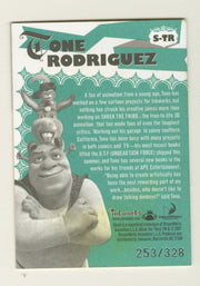 Shrek The Third Movie Captain Hook Autograph Sketch Card S-TR Tone Rodriguez 3rd - TvMovieCards.com