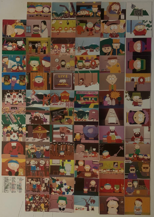 South Park Tv Show Base Card Set of 70 Cards Comedy Central Comic Images 1998 - TvMovieCards.com