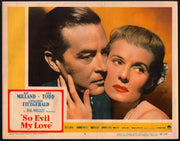 1948 So Evil My Love #3 Lobby Card 11x14 Ray Milland Ann Todd - TvMovieCards.com