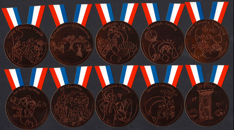 2014 Garbage Pail Kids Series 1 Olym-Picks Medal Bronze 10 Card Set - TvMovieCards.com