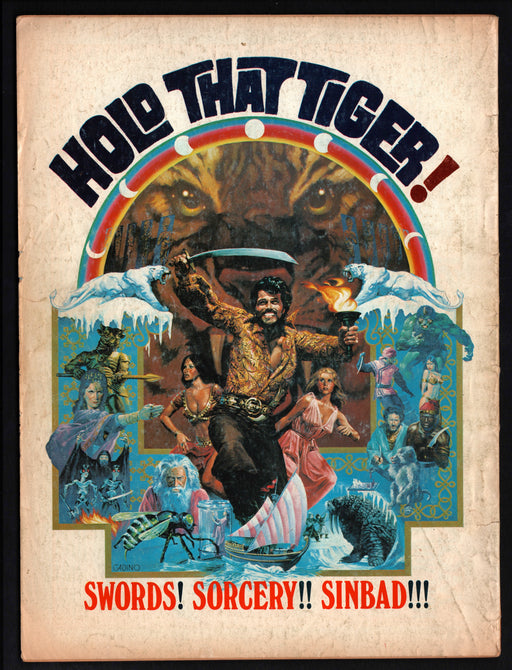 1977 Famous Monsters of Filmland Magazine #136 Sin Bad and The Eye of The Tiger - TvMovieCards.com
