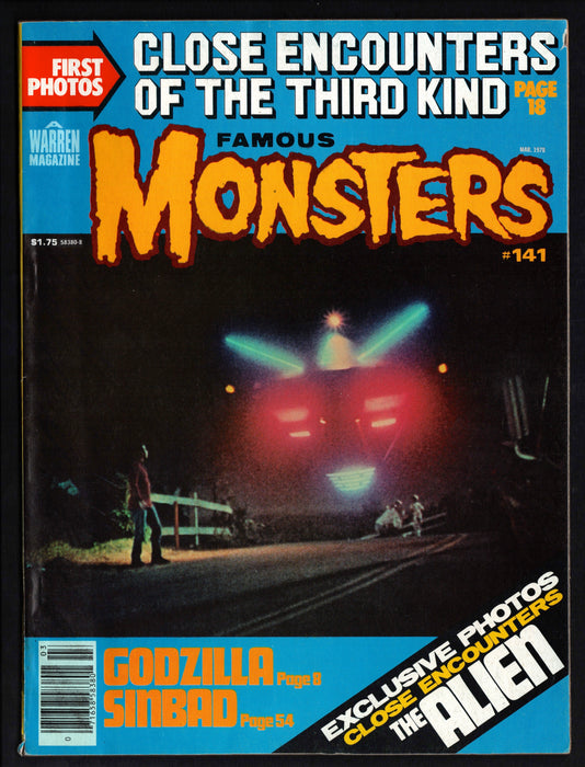 1978 Famous Monsters of Filmland Magazine #141 Close Encounters - TvMovieCards.com