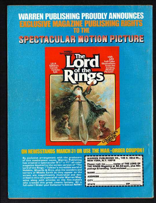 1979 Famous Monsters of Filmland Magazine #153 Nosferatu Cover - TvMovieCards.com