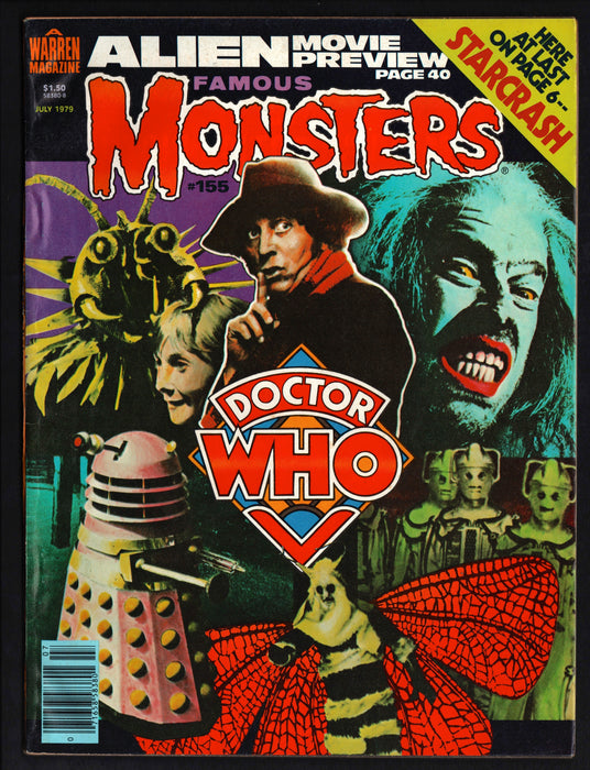 1979 Famous Monsters of Filmland Magazine #155 Dr Who - TvMovieCards.com