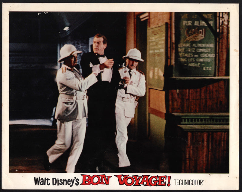 1962 Bon Voyage! Lobby Card 11x14 Fred MacMurray Jane Wyman Michael Callan - TvMovieCards.com
