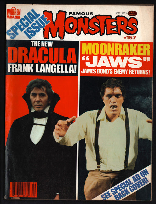 1979 Famous Monsters of Filmland Magazine #157 Dracula 007 Moonraker - TvMovieCards.com