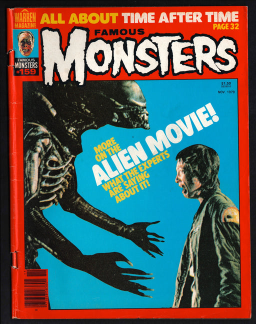 1979 Famous Monsters of Filmland Magazine #159 Alien Cover - TvMovieCards.com