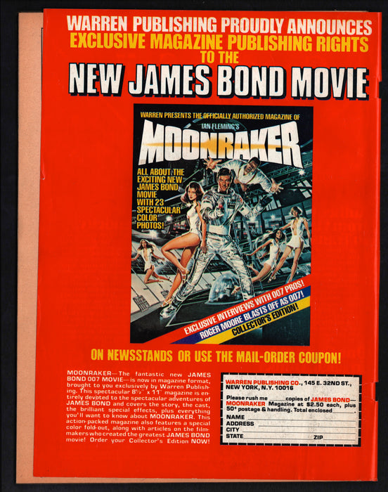 1979 Famous Monsters of Filmland Magazine #159 Alien Cover - TvMovieCards.com