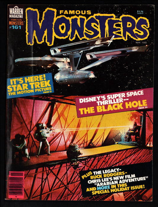 1980 Famous Monsters of Filmland Magazine #161 Star Trek / Black Hole - TvMovieCards.com