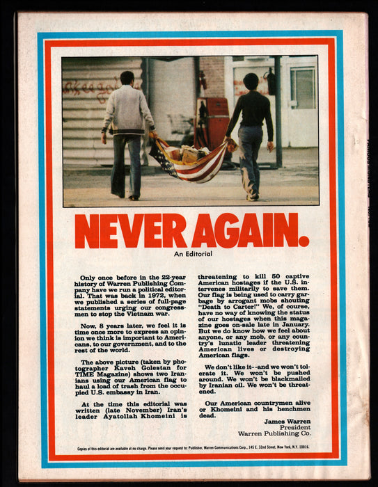 1980 Famous Monsters of Filmland Magazine #162 The Black Hole - TvMovieCards.com