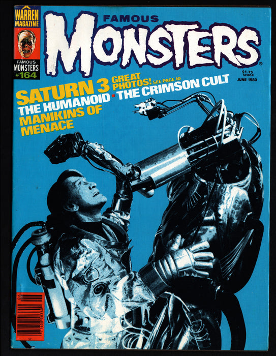 1980 Famous Monsters of Filmland Magazine #164 Humanoid / Saturn 3 - TvMovieCards.com