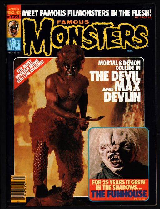 1981 Famous Monsters of Filmland Magazine #173 The Devil and Max Devlin - TvMovieCards.com