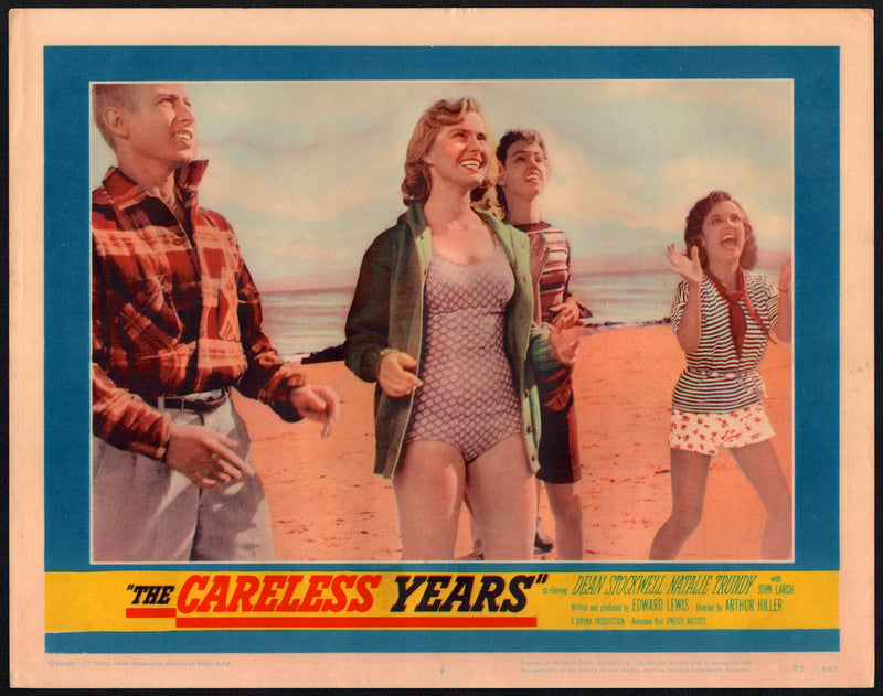 1957 The Careless Years #4 Lobby Card 11x14 Dean Stockwell Natalie Trundy John L - TvMovieCards.com