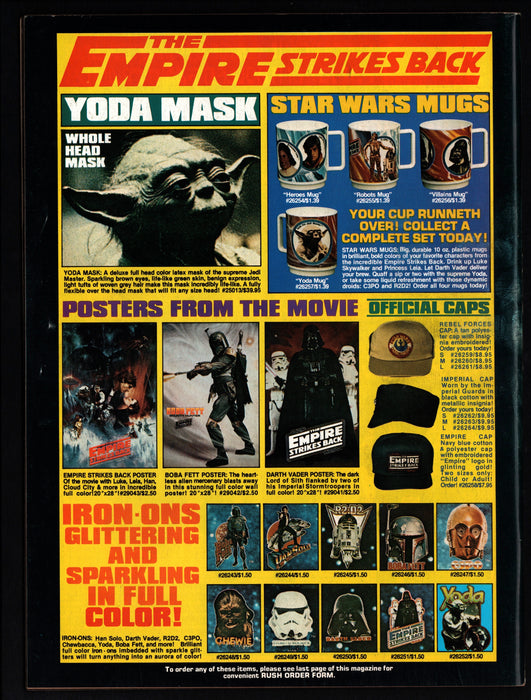 1981 Famous Monsters of Filmland Magazine #174 Star Wars Empire Strikes Back - TvMovieCards.com