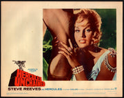 1960 Hercules Unchained #1 Lobby Card 11x14 Steve Reeves Sylva Koscina Gabriele - TvMovieCards.com